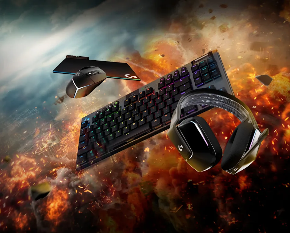 Logitech G Series gaming equipment