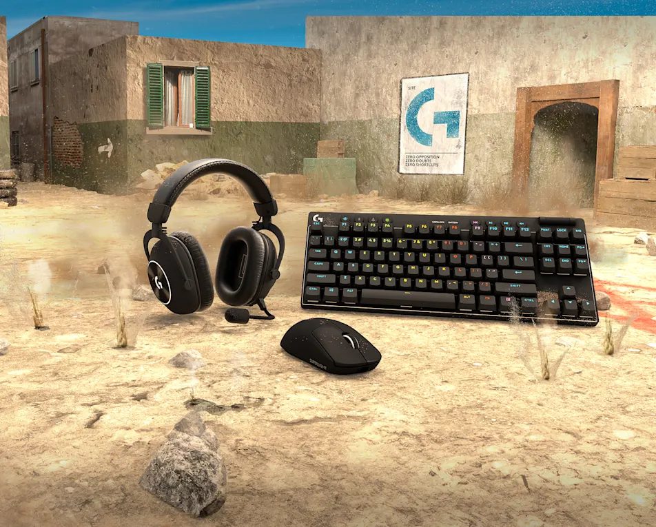 Logitech G first-person shooter equipment