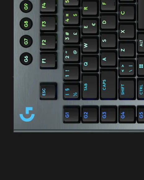 Logitech G gaming keyboards