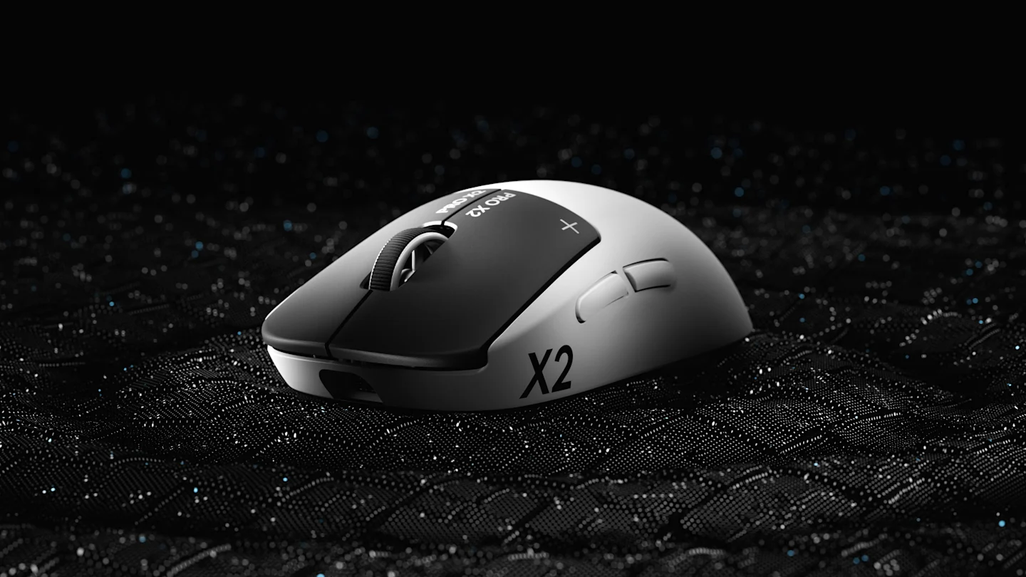Gaming setup illuminated by coordinated LIGHTSYNC color effects across Logitech G hardware