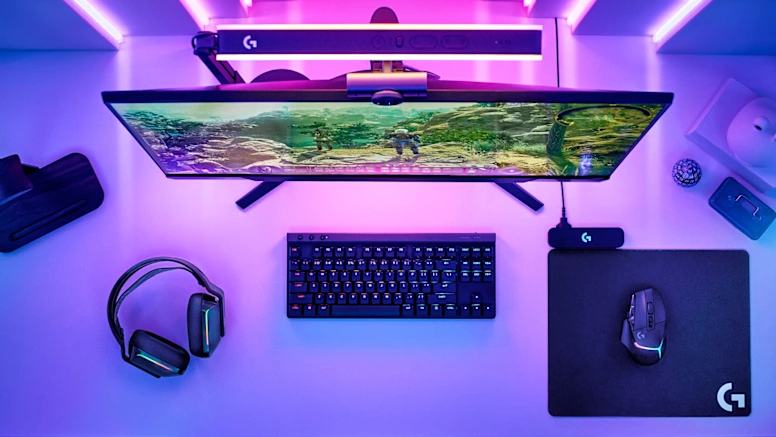 G HUB tips screen used as visual reference for troubleshooting — visual from the Logitech G HUB gaming control experience